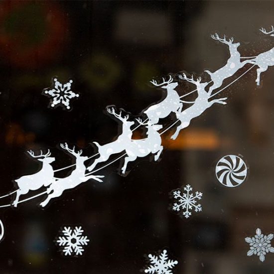 Décor vitres Noël