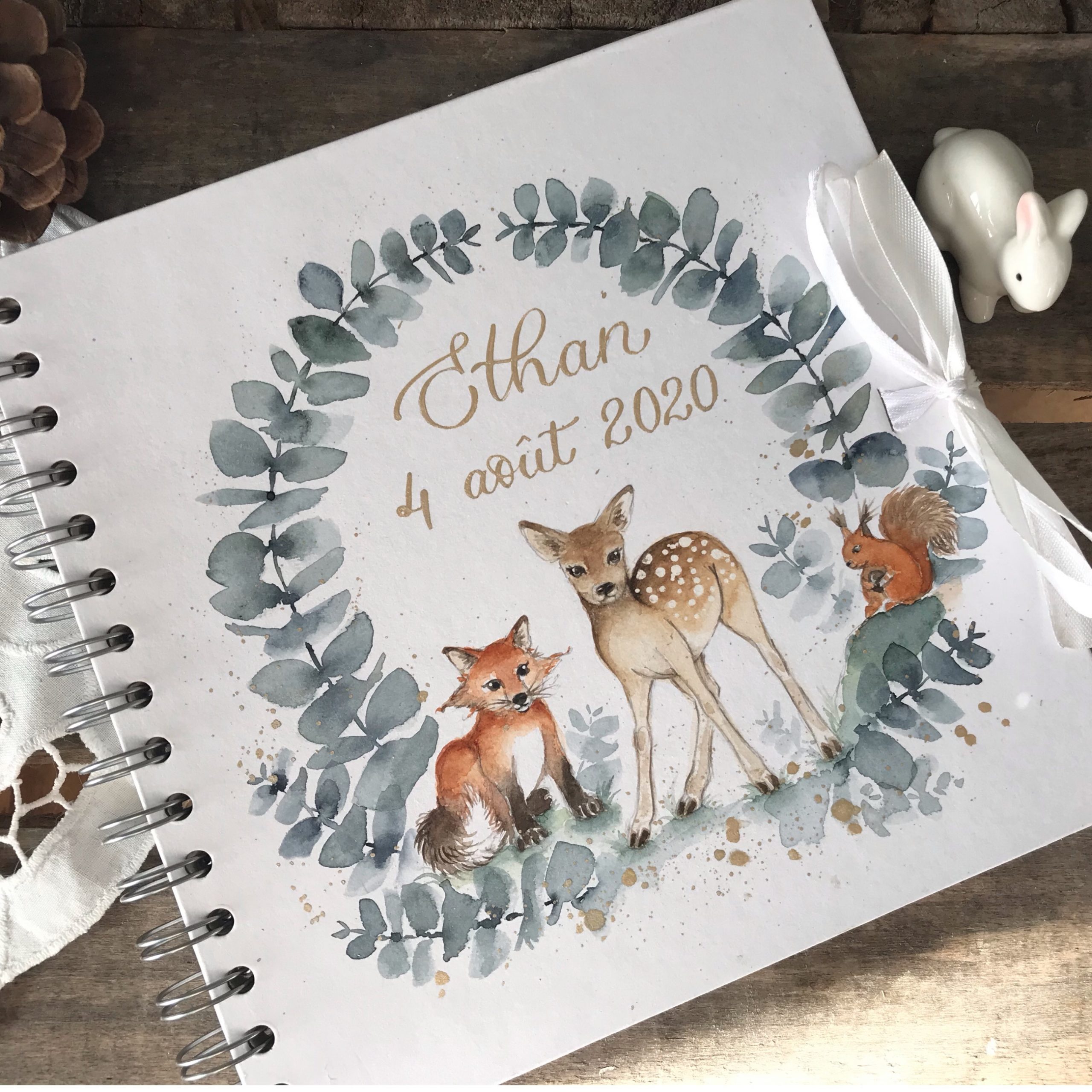 livre d'or baptême @Mon Roy'Home