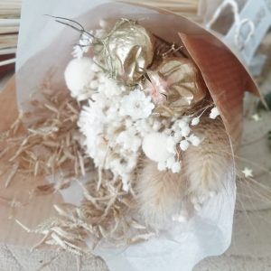 Mini-bouquet de fleurs séchées Noël