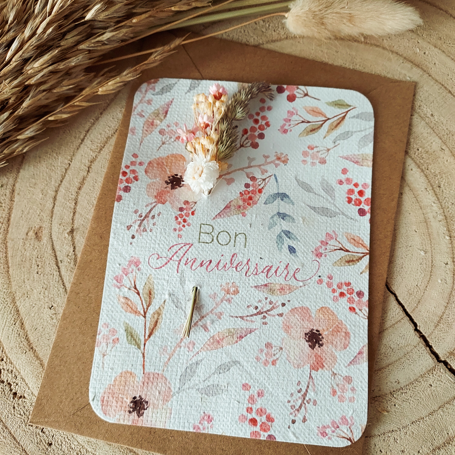 Carte à planter Bon anniversaire