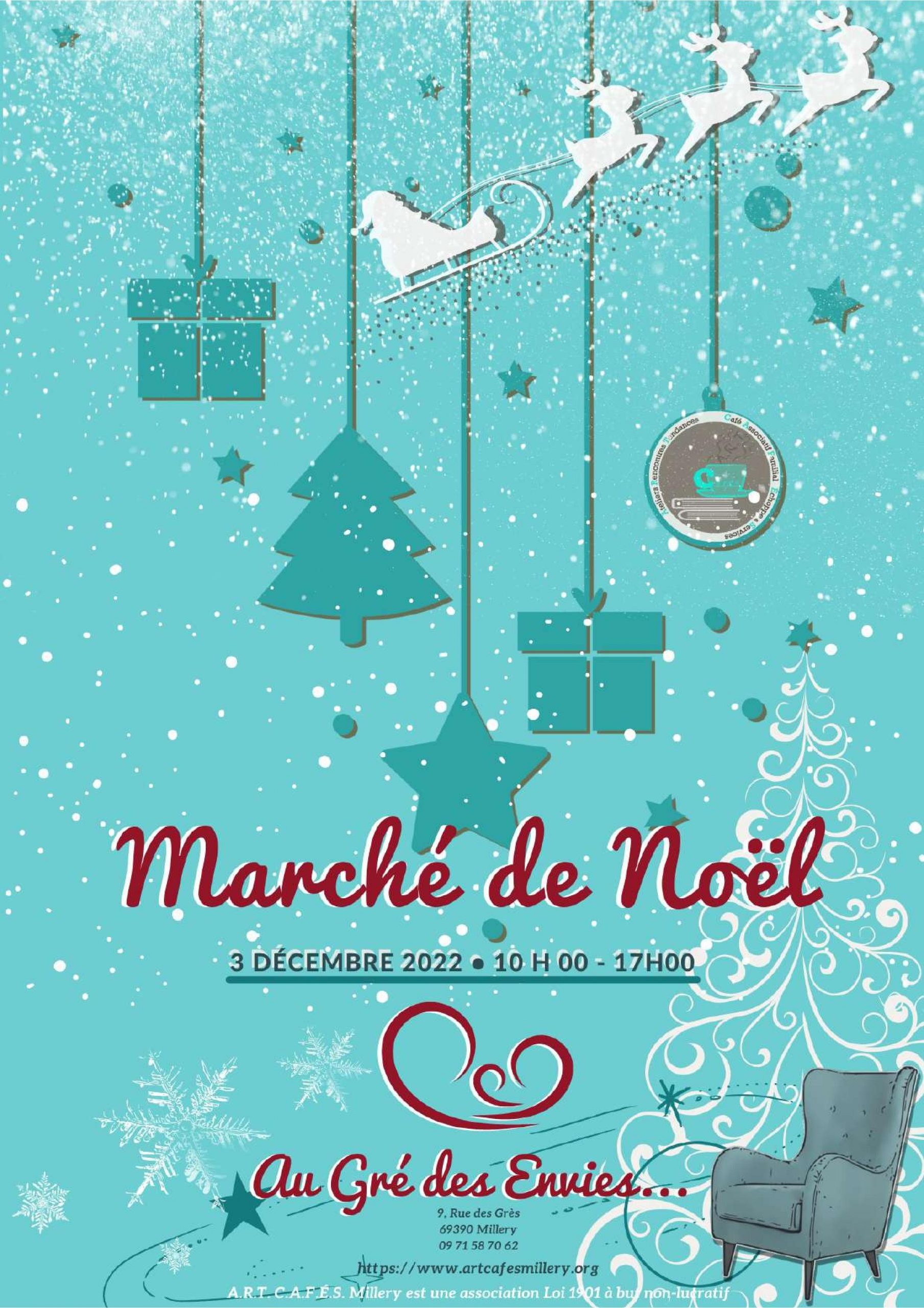 marche noel art cafe 2022