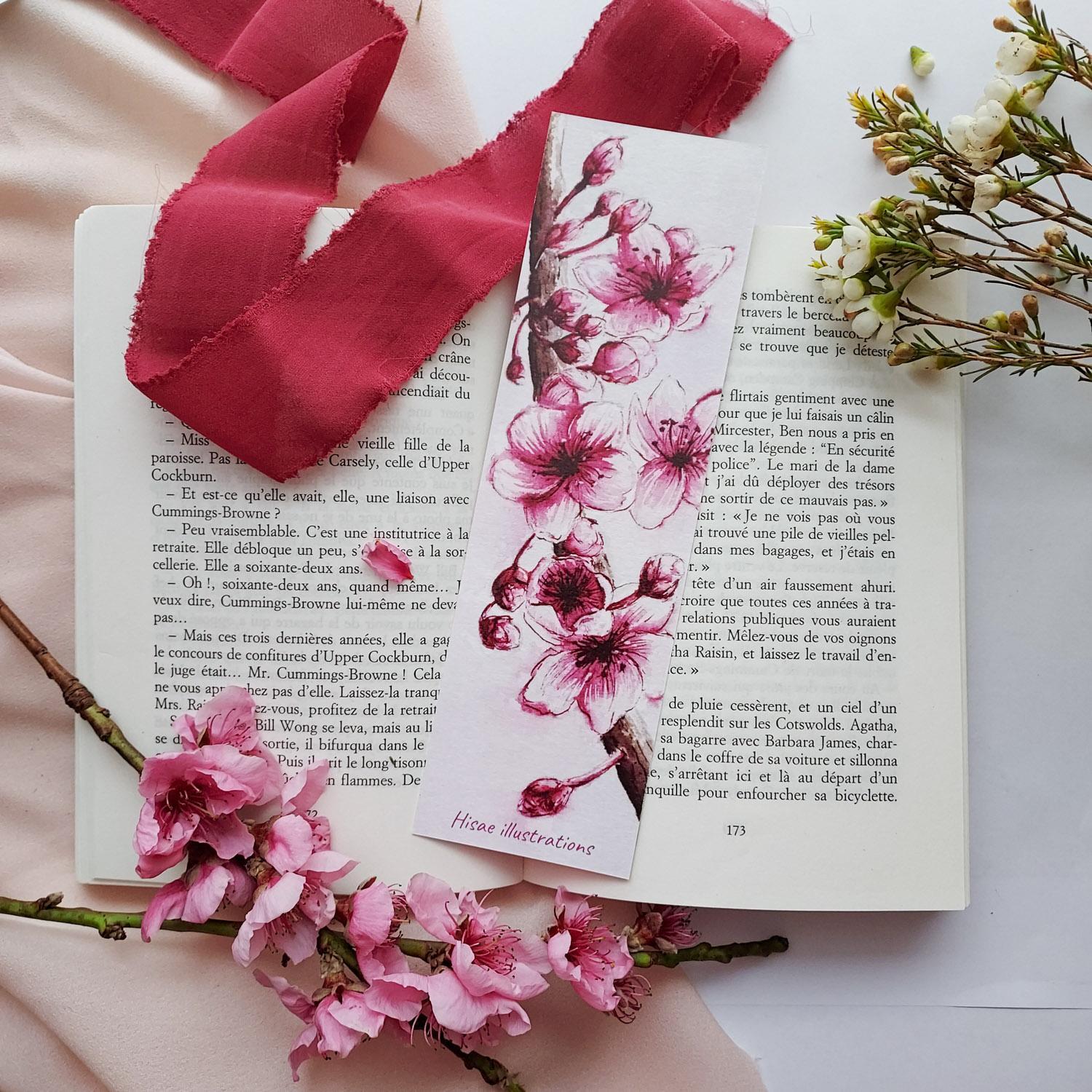 marque page hisae verso