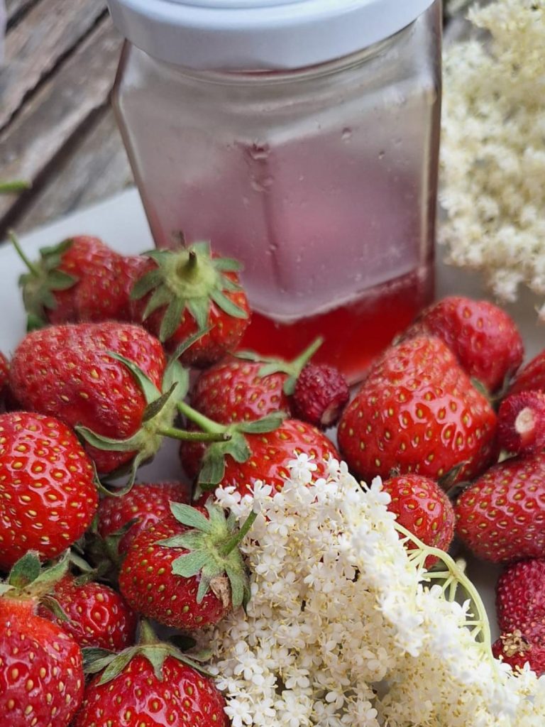 recette fraises sureau