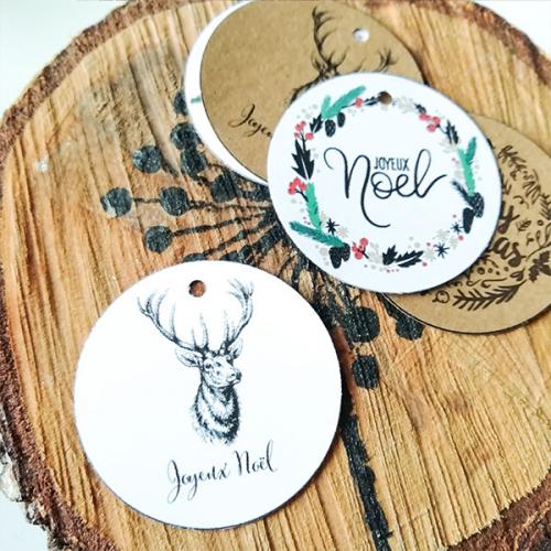 étiquettes noël